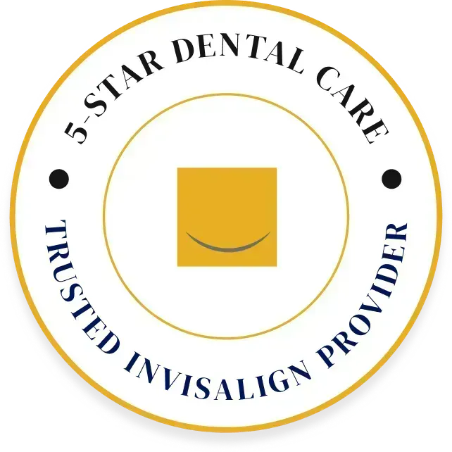5-Star Dental Care. Trusted Invisalign Provider.